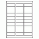 582 - Label Size 64mm x 25.4mm - 30 labels per sheet